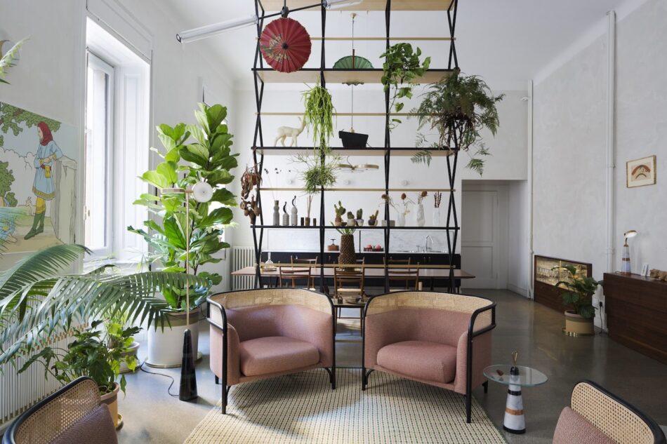 Pietro Russo living room etagere