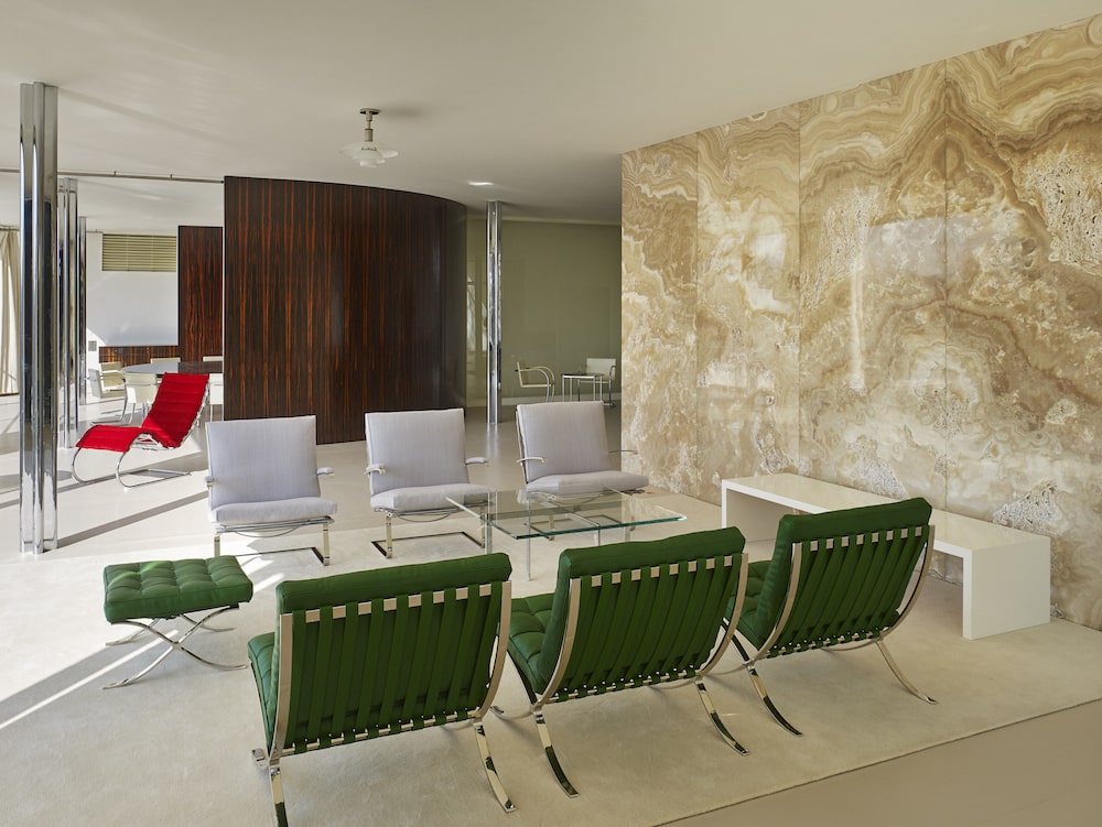 Lounge of Mies van der Rohe's Villa Tugendhat