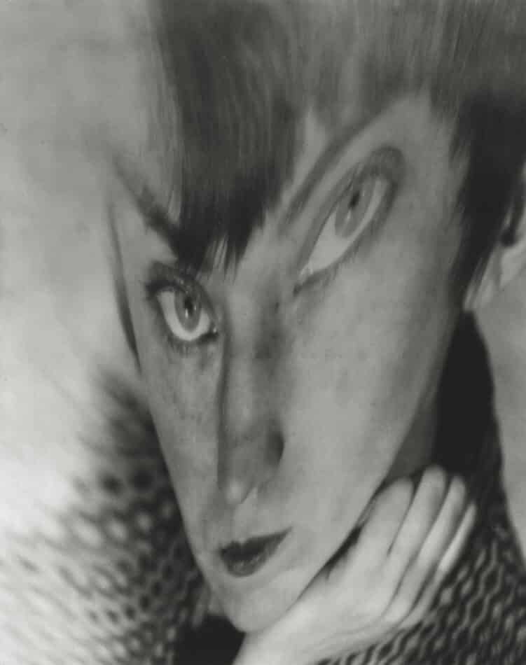 Self Portrait – Distortion, by Berenice Abbott