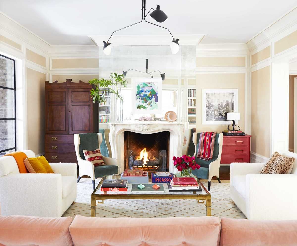 living room fireplace by Barrie Benson