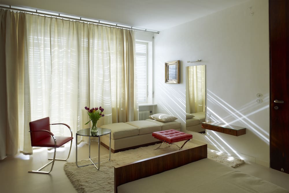 Grete's bedroom at Mies van der Rohe's Villa Tugendhat