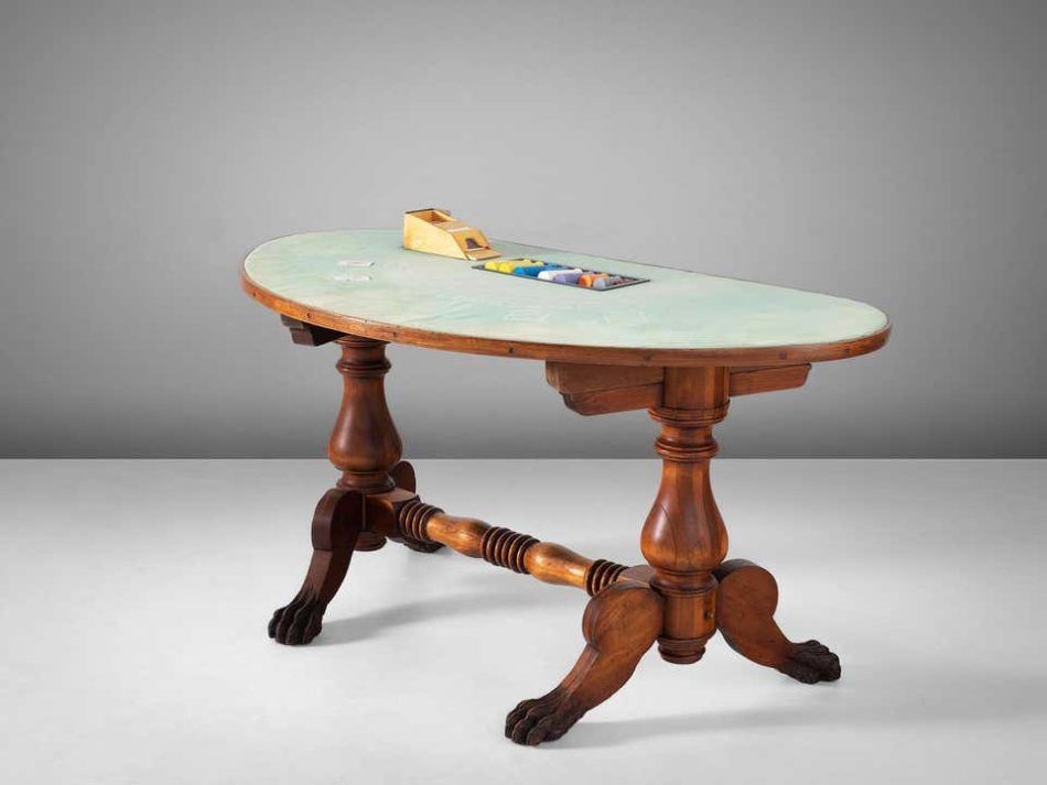 Blackjack table, circa 1940s
