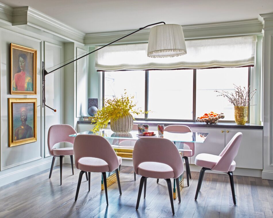 New York City dining room by Wesley Moon