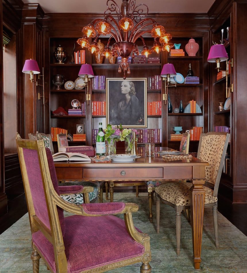 17 Fabulously Maximalist Rooms - The Study