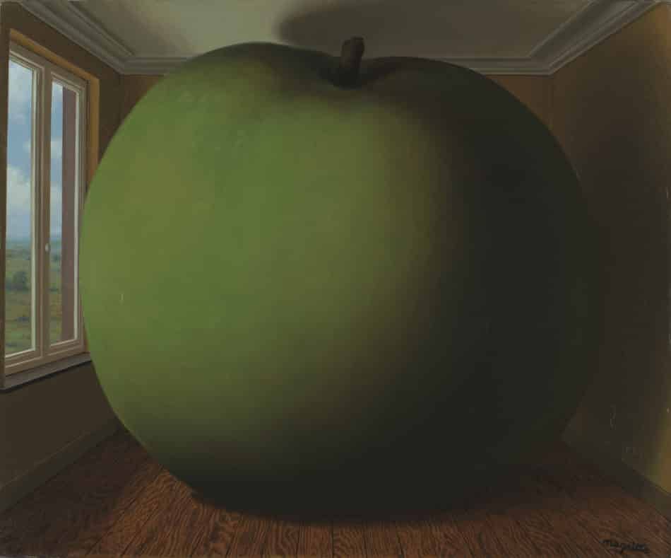 The Listening Room, 1952, by Rene Magritte