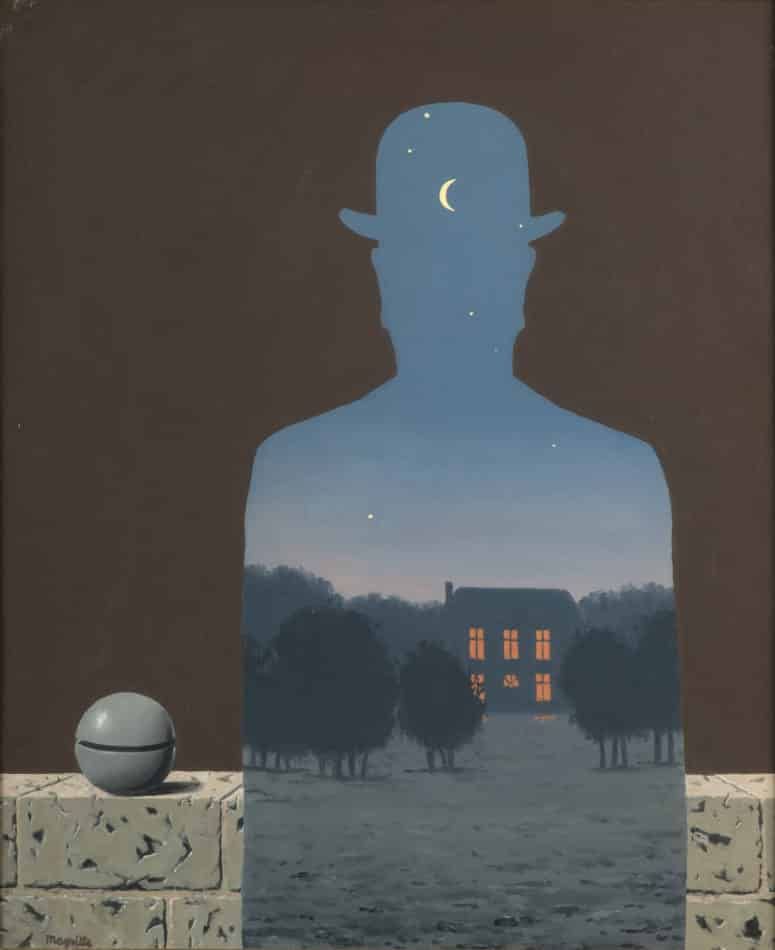The Happy Donor, 1966, by Rene Magritte
