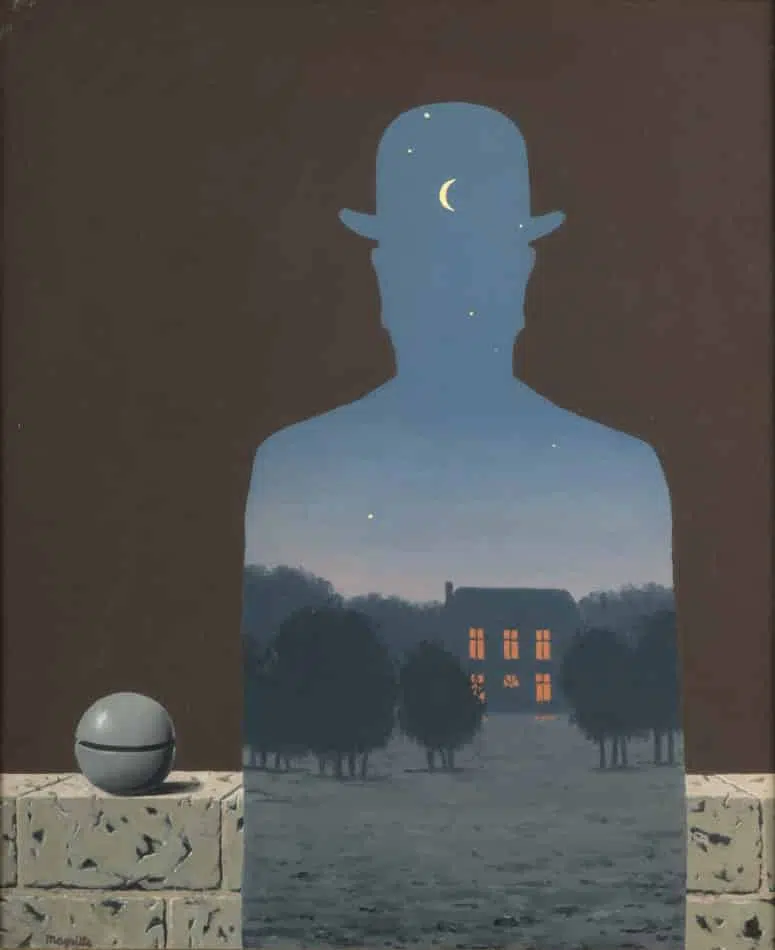 The Happy Donor, 1966, by Rene Magritte

