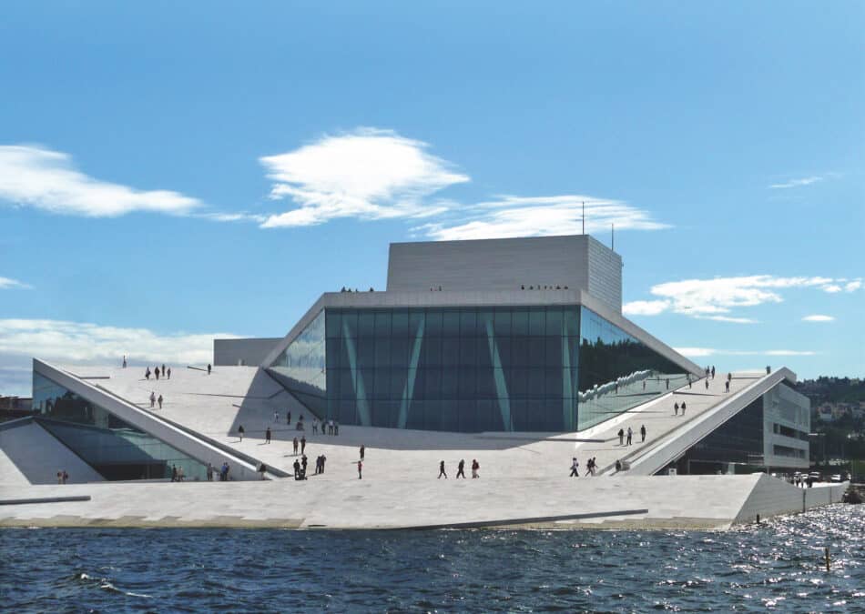 Norwegian National Opera and Ballet in Oslo, Norway,