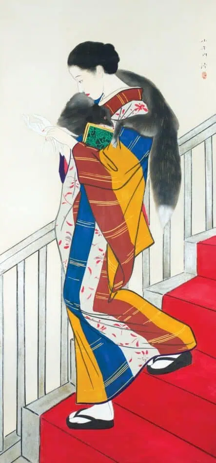 Kaidan (Staircase), early 20th century, by Kobayakawa Kiyoshi