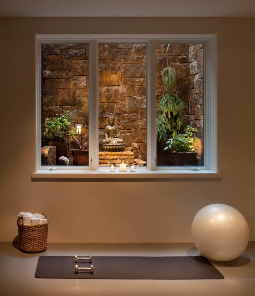 Calming Yoga Studio by Joe McGuire