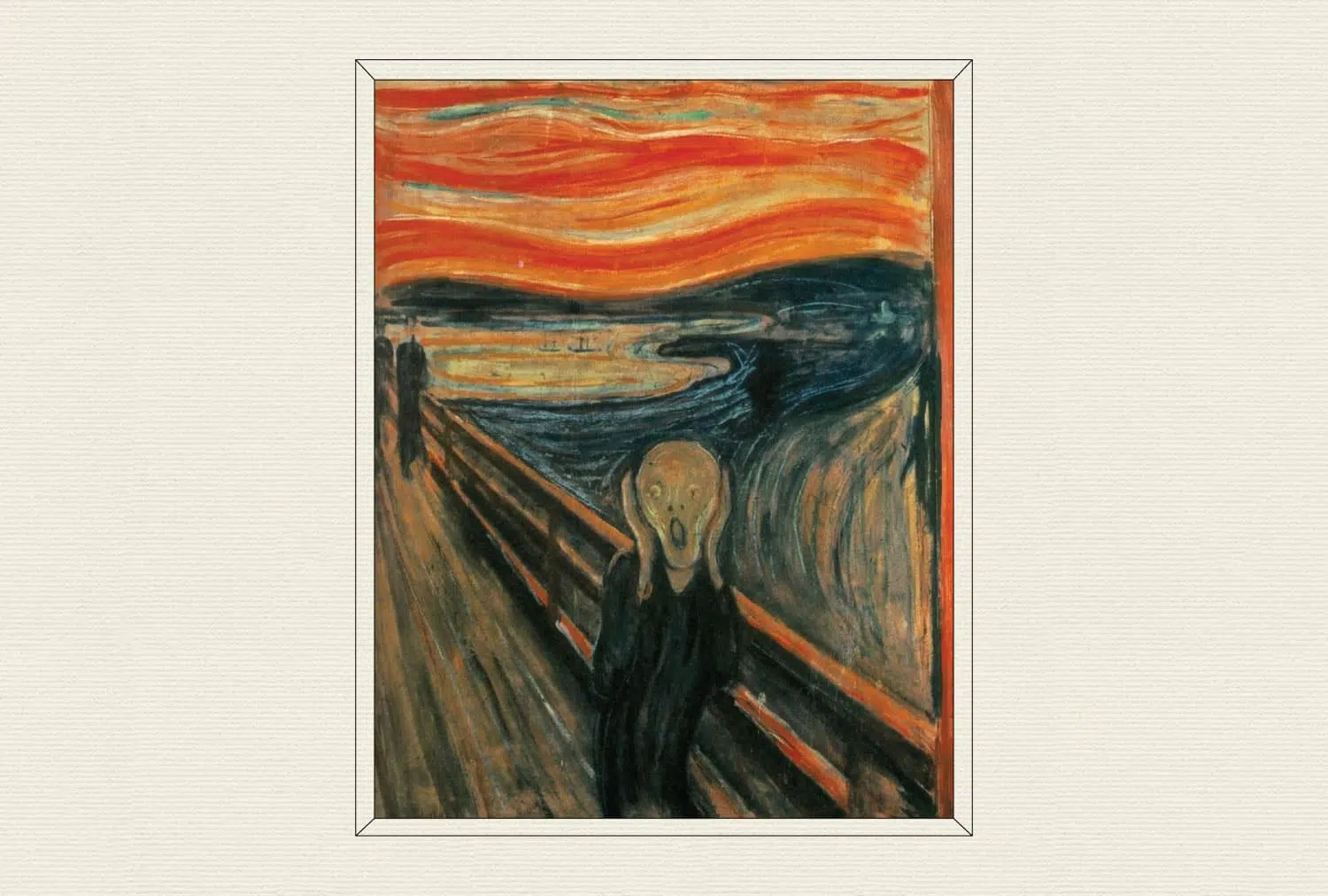 The Scream, 1893, by Edvard Munch