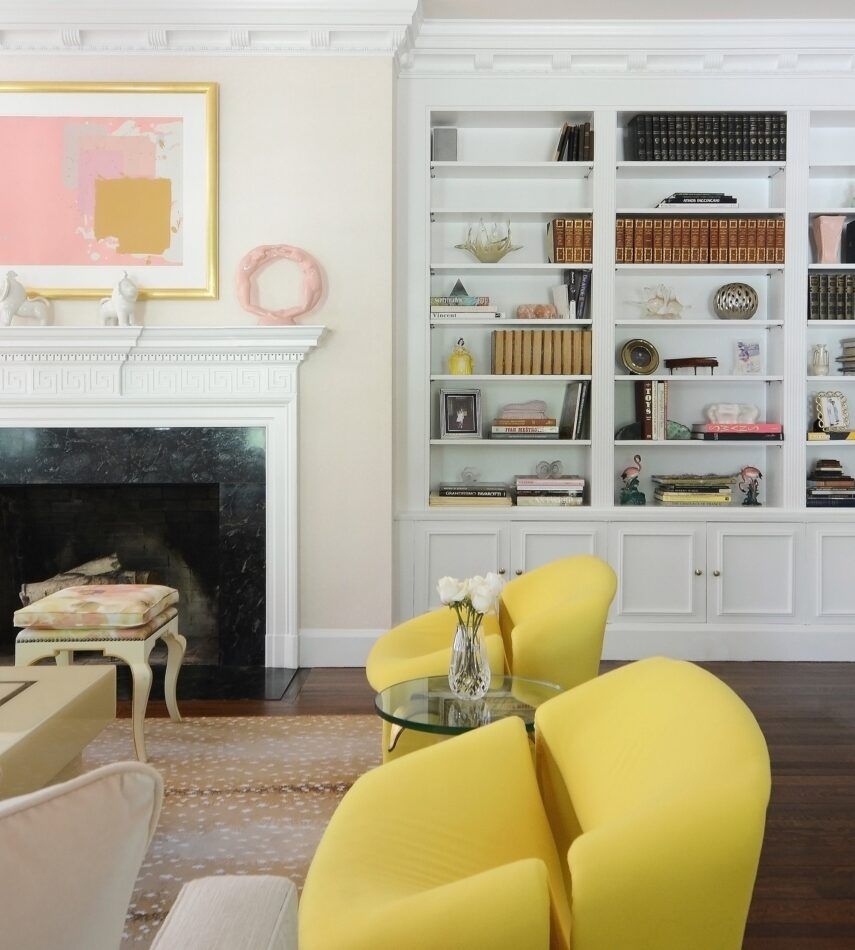 Sasha Bikoff-designed living room 
