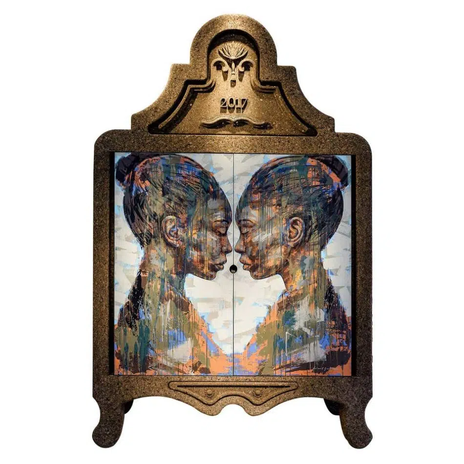 Laurie Wiid van Heerden and Lionel Smit Lineage cabinet