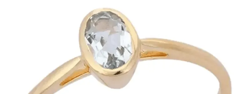 aquamarine ring