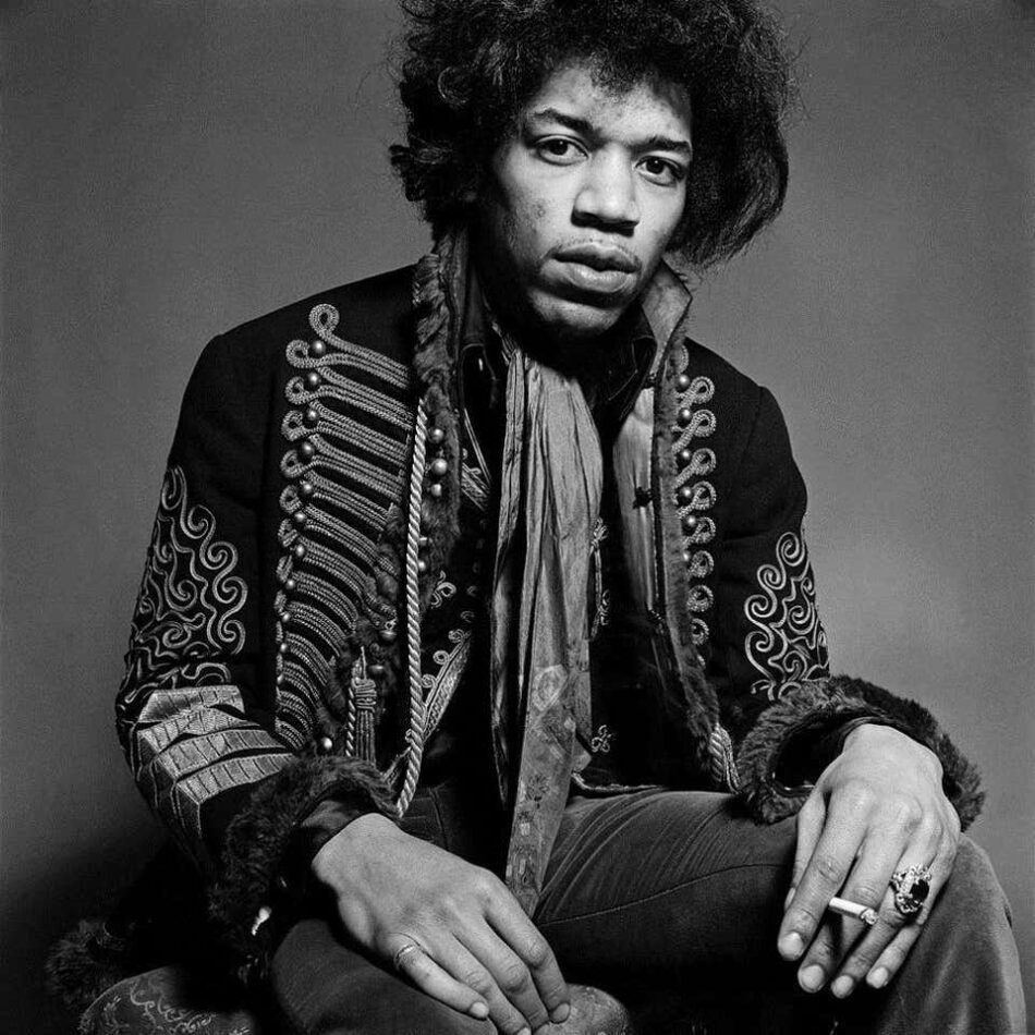 Jimi Hendrix, 1967, by Gered Mankowitz