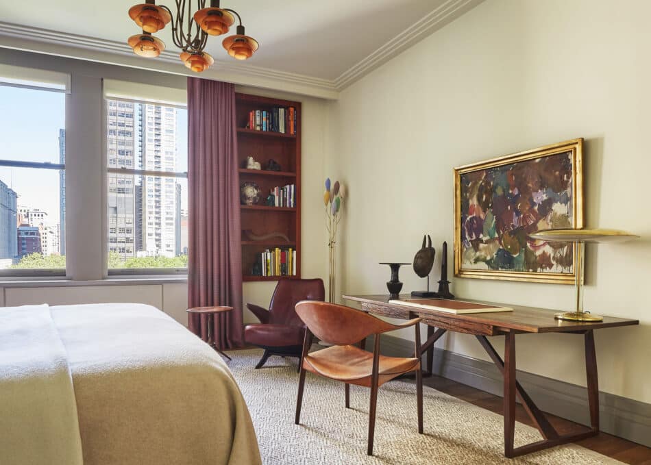 Alexander Doherty bedroom in New York