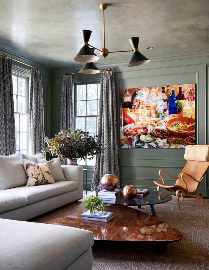Houston, TX living room by Meg Lonergan