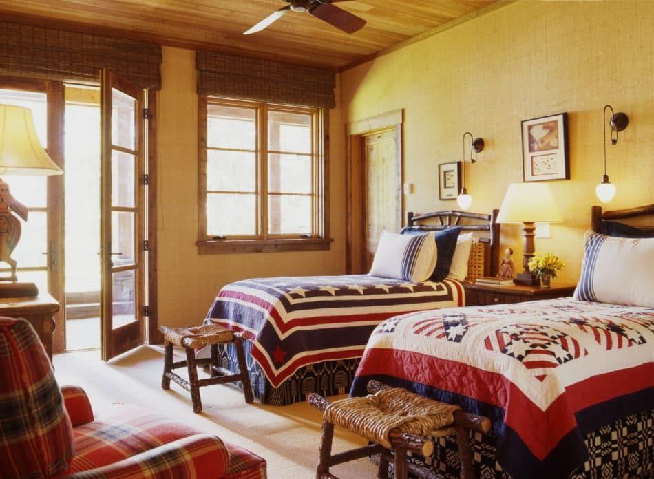 ranch bedroom by Tucker & Marks