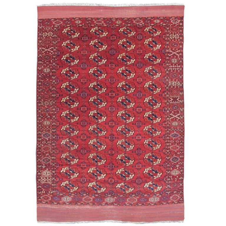 Tekke Turkmen rug from the late 19th century