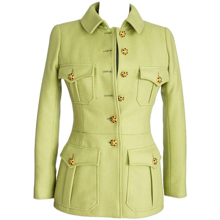 green safari jacket