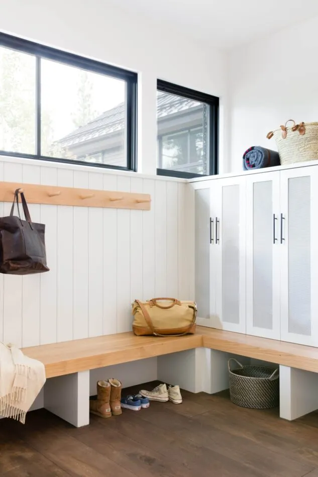 mudroom by ABD Studio in Truckee, CA