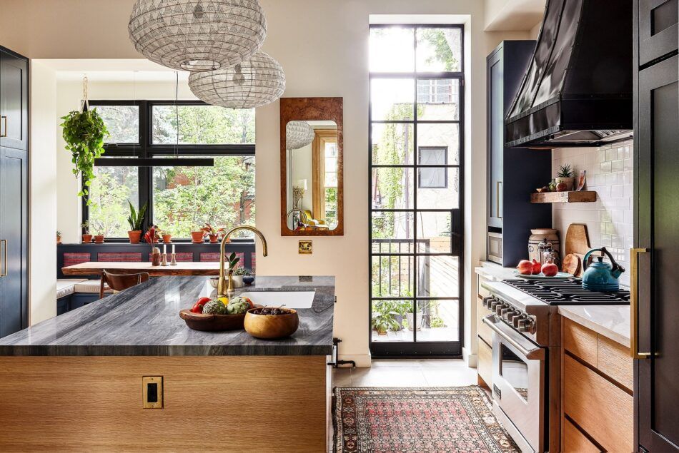 Clinton Hill kitchen by Indigo & Ochre Design