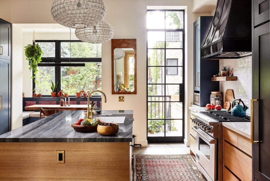 Clinton Hill kitchen by Indigo & Ochre Design