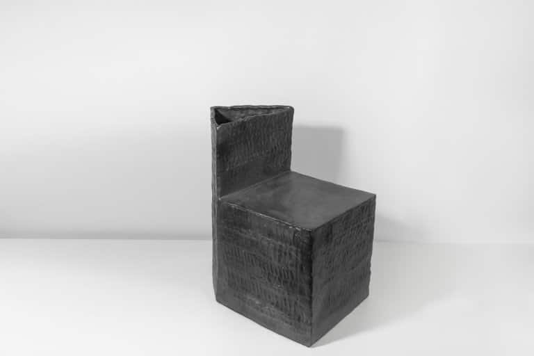 Jonathan Nesci w/  Robert Pulley coppered-glaze 18/18 chair