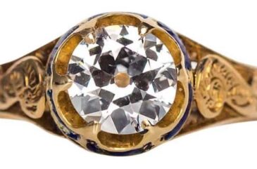 victorian engagement ring
