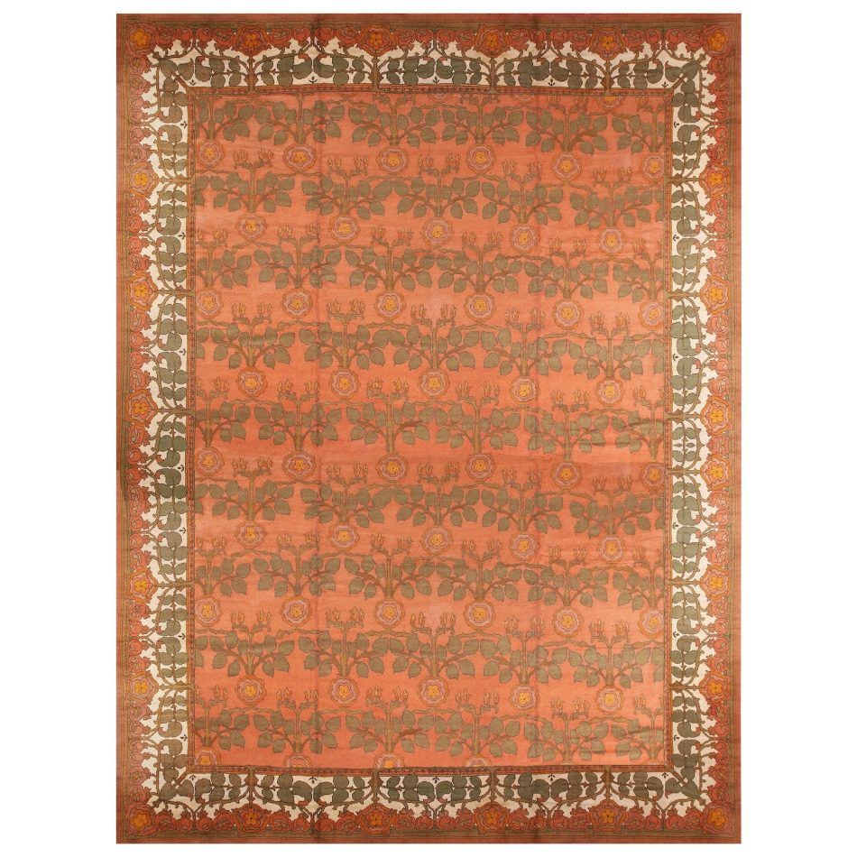 C.F.A. Voysey Donegal Arts & Crafts rug, 1900