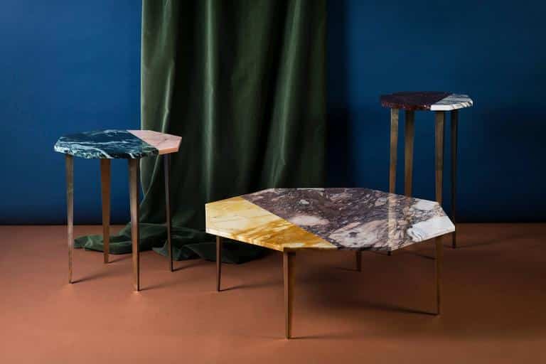 Campbell-Rey's Thierry octagonal tables