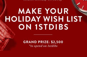1stdibs Holiday 2014 Wish List Giveaway Featured Image