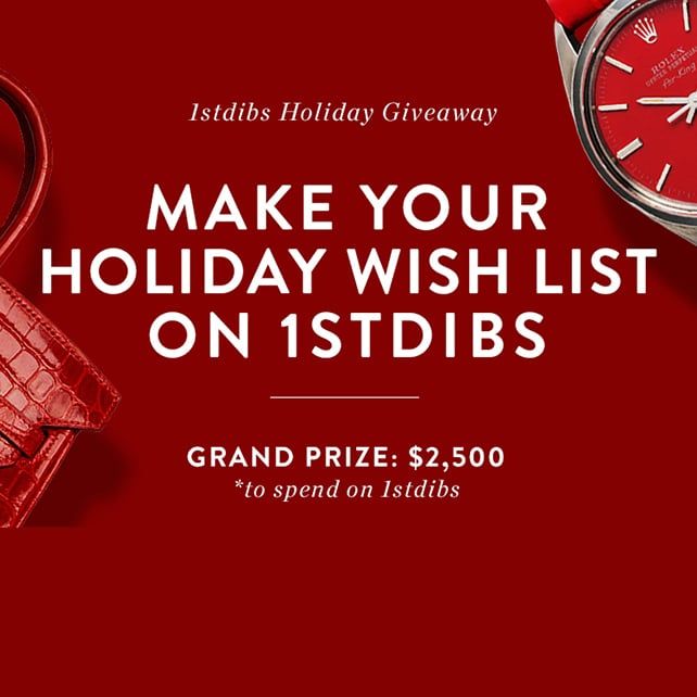 1stdibs Holiday 2014 Wish List Giveaway Featured Image