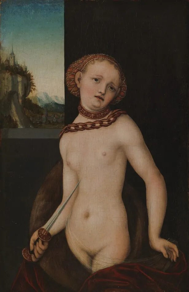 Lucretia, 1530, by Lucas Cranach the Elder