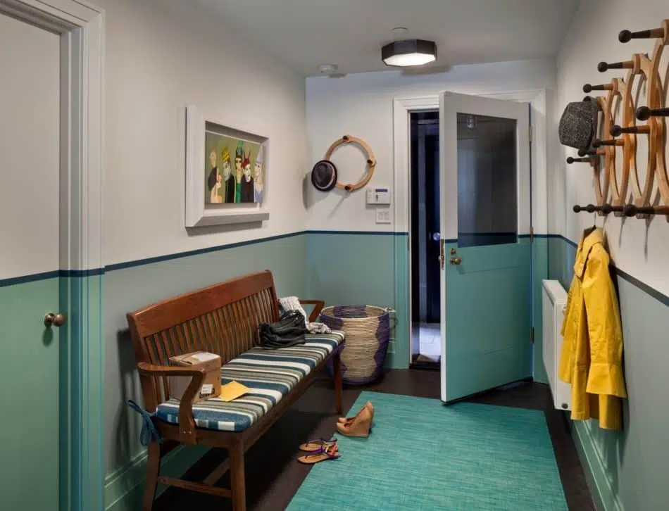 Brooklyn mudroom by Tamara Eaton