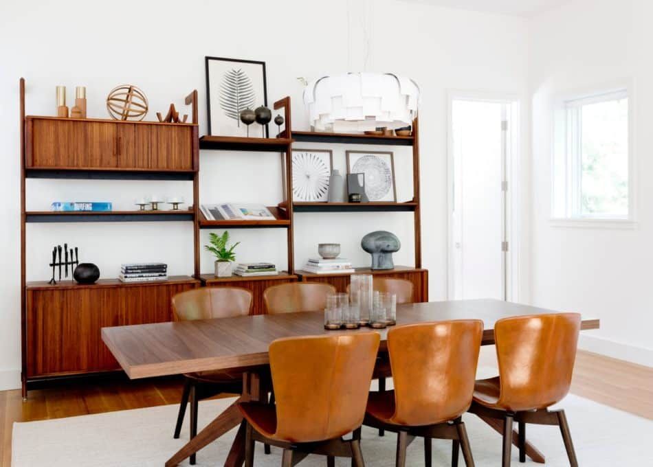 mid-century dining room by Timothy Godbold