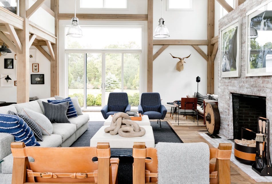 Hamptons living room by Timothy Godbold