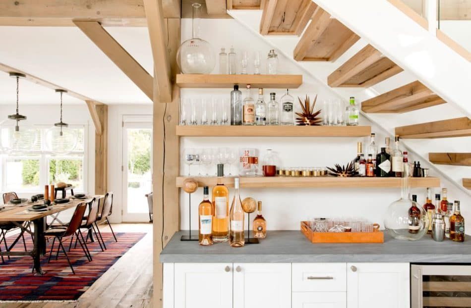 bar under stairs by Timothy Godbold