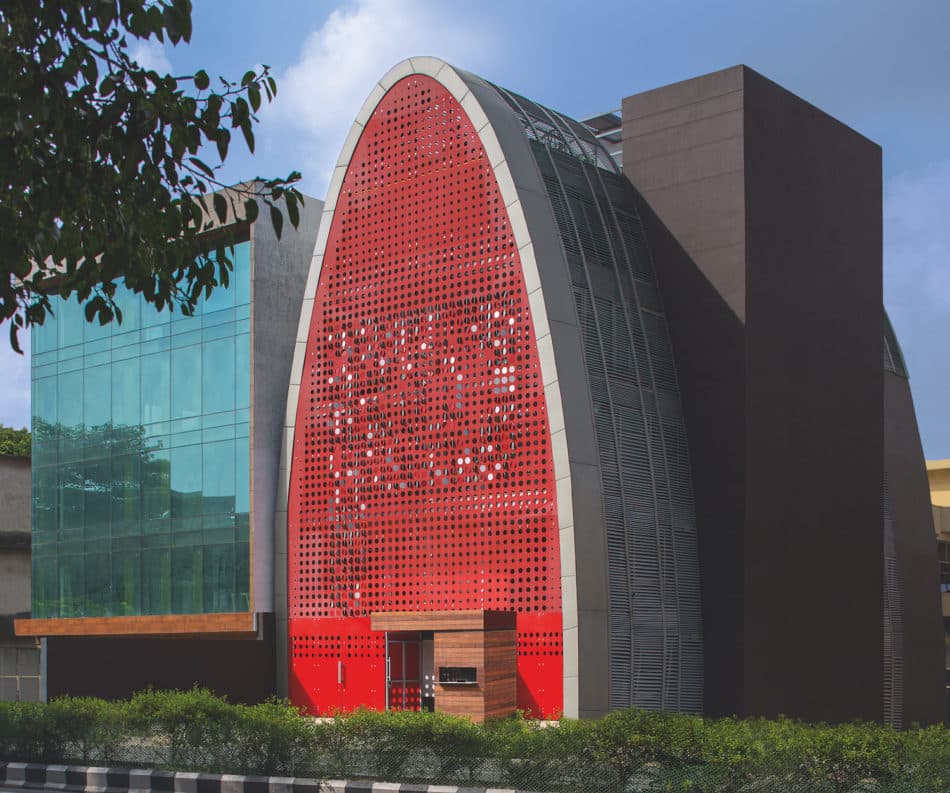 The Digit in New Dehli, India by Anagram Architects