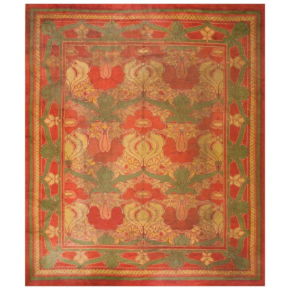 C.F.A. Voysey Donegal Arts & Crafts rug,1900
