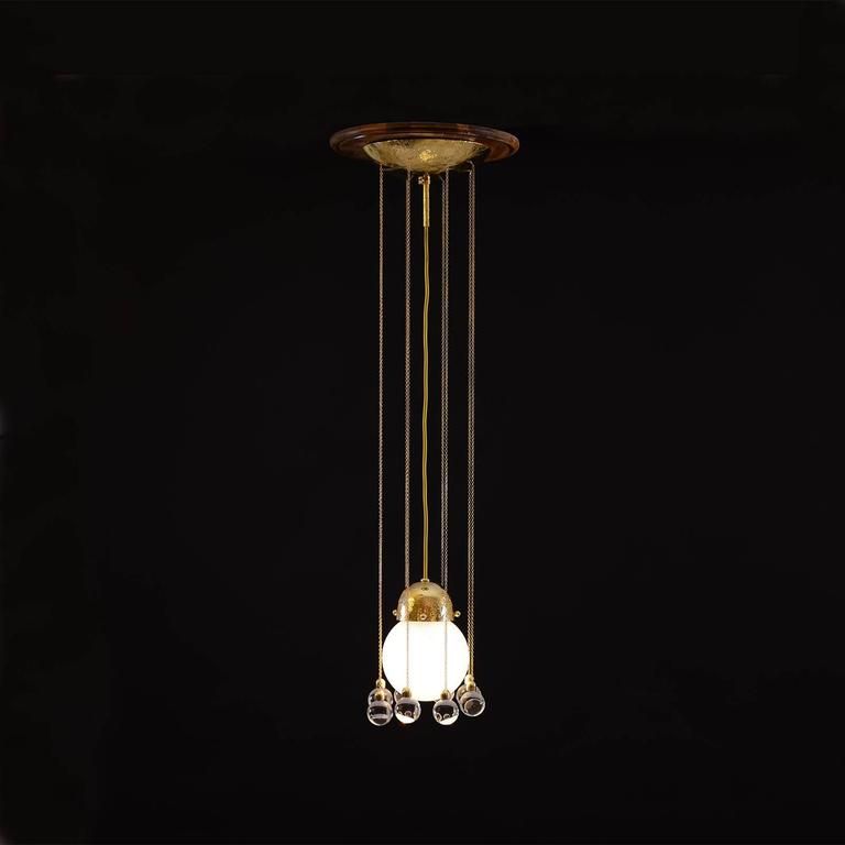 Josef Hoffmann's 1905 Pendant Light, Woka Lamps