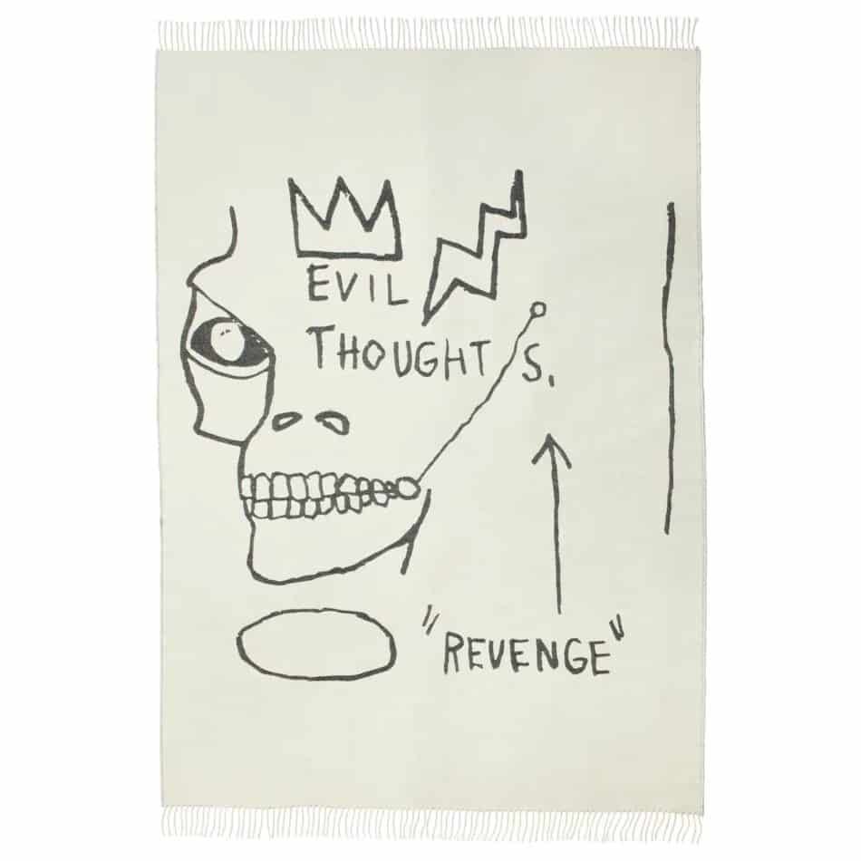 Jean-Michel Basquiat Throw Blanket