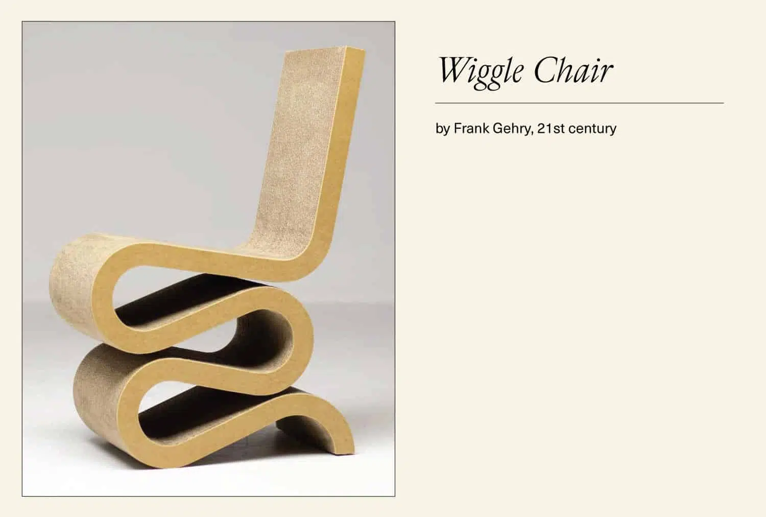 Yellow Wiggle chair