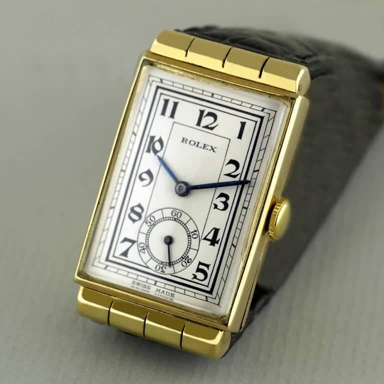 Art Deco Rolex wristwatch, 1937