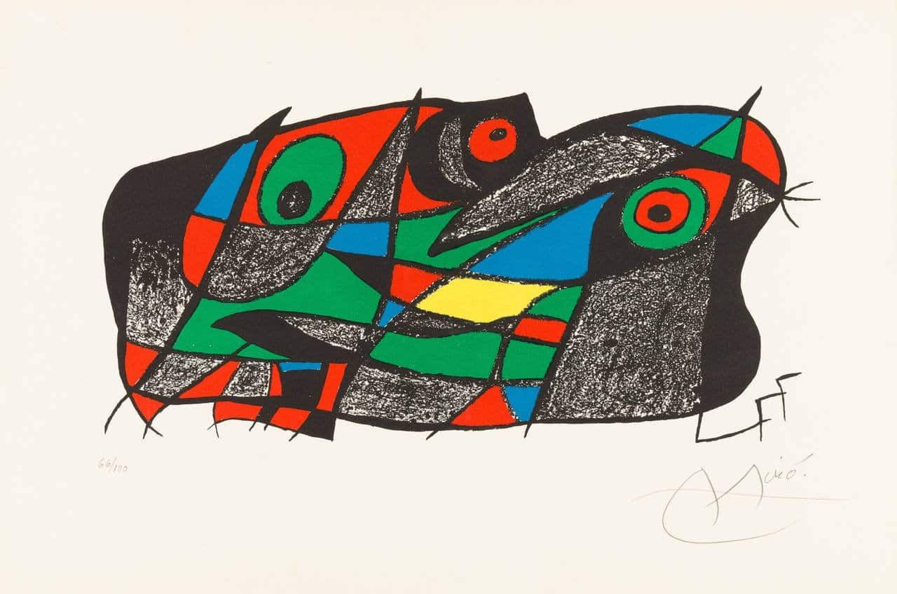 Fotoscop, 1975, by Joan Miró