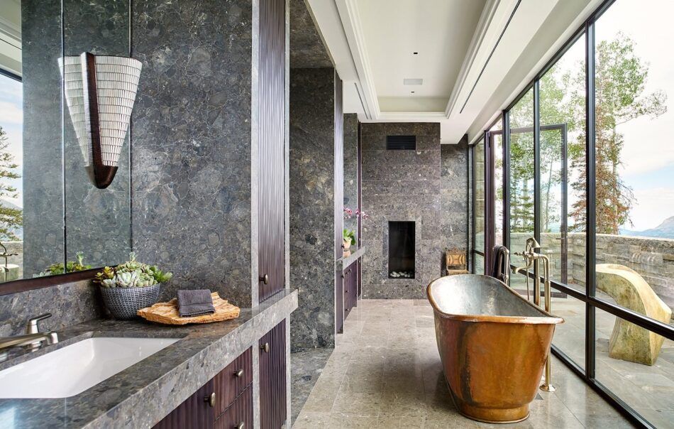 Thomas Hamel & Associates bathroom in Telluride, CO