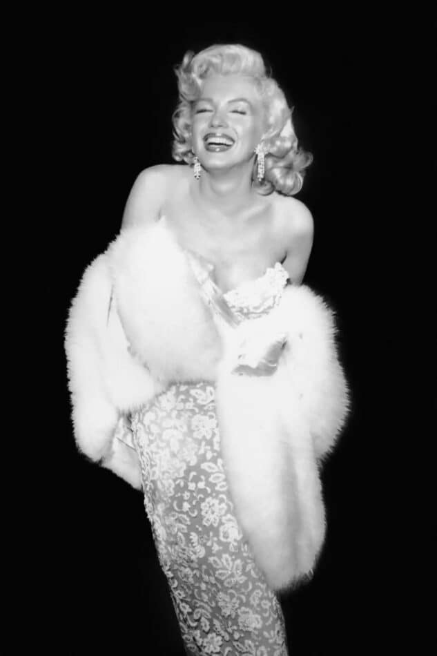 Marilyn Monroe Smiling in Jewels, 1953, by Frank Worth
