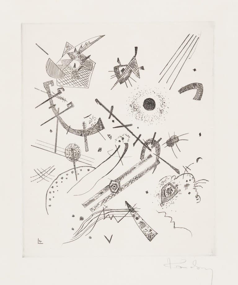 Kleine Welten XI, 1922, by Wassily Kandinsky