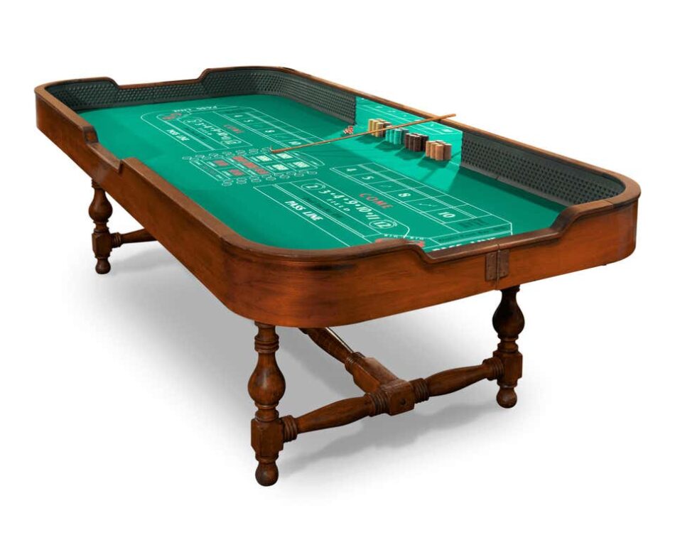 Beverly Club craps table circa 1945