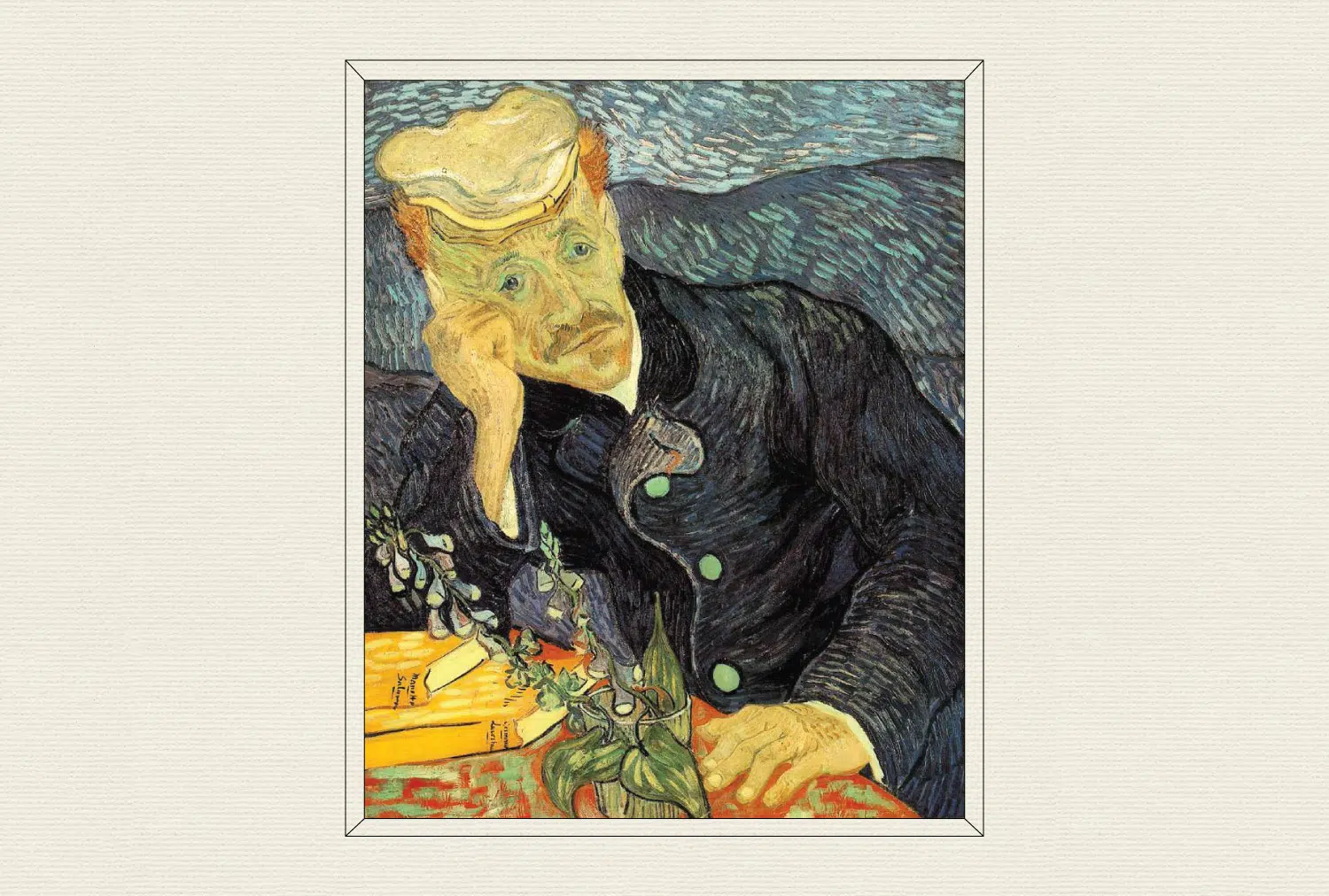 Portrait of Dr. Gachet, 1890, by Vincent van Gogh